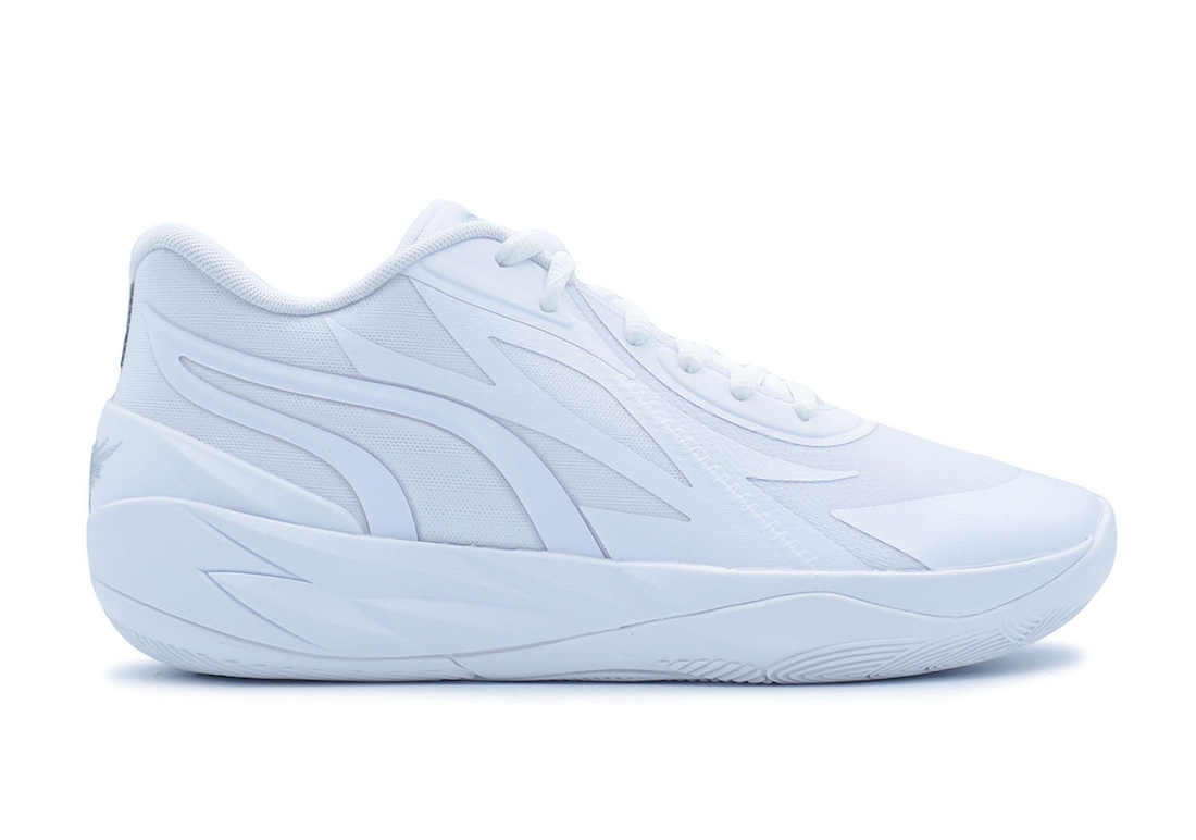 Puma LaMelo Ball MB.02 Low Triple White